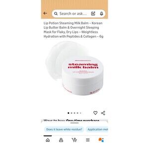Steaming Milk Balm Lip Conditioning Balm By alternativestereo